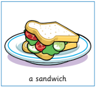 a sandwich