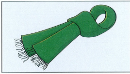 a scarf